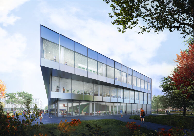 Nieuwbouw Fontys campus aan Rachelsmolen Eindhoven