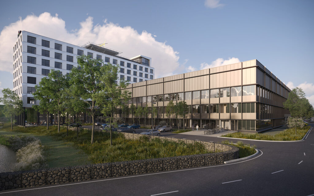 ETZ ziekenhuis Tilburg render