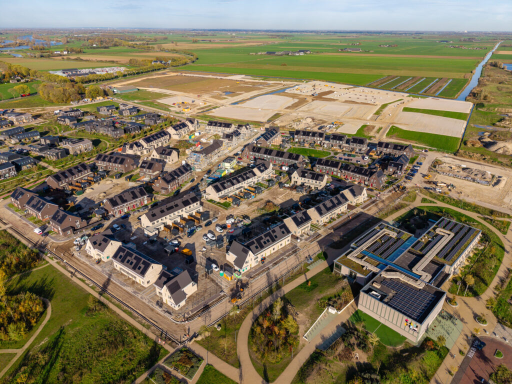 Dronebeeld van Tuinenrijk